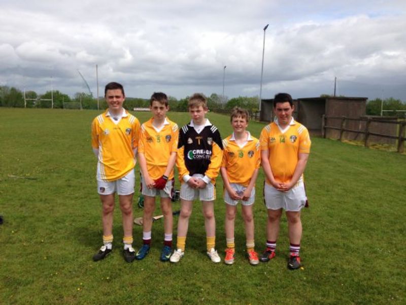 The 5 Ruairí Óg lads who were part of the panel