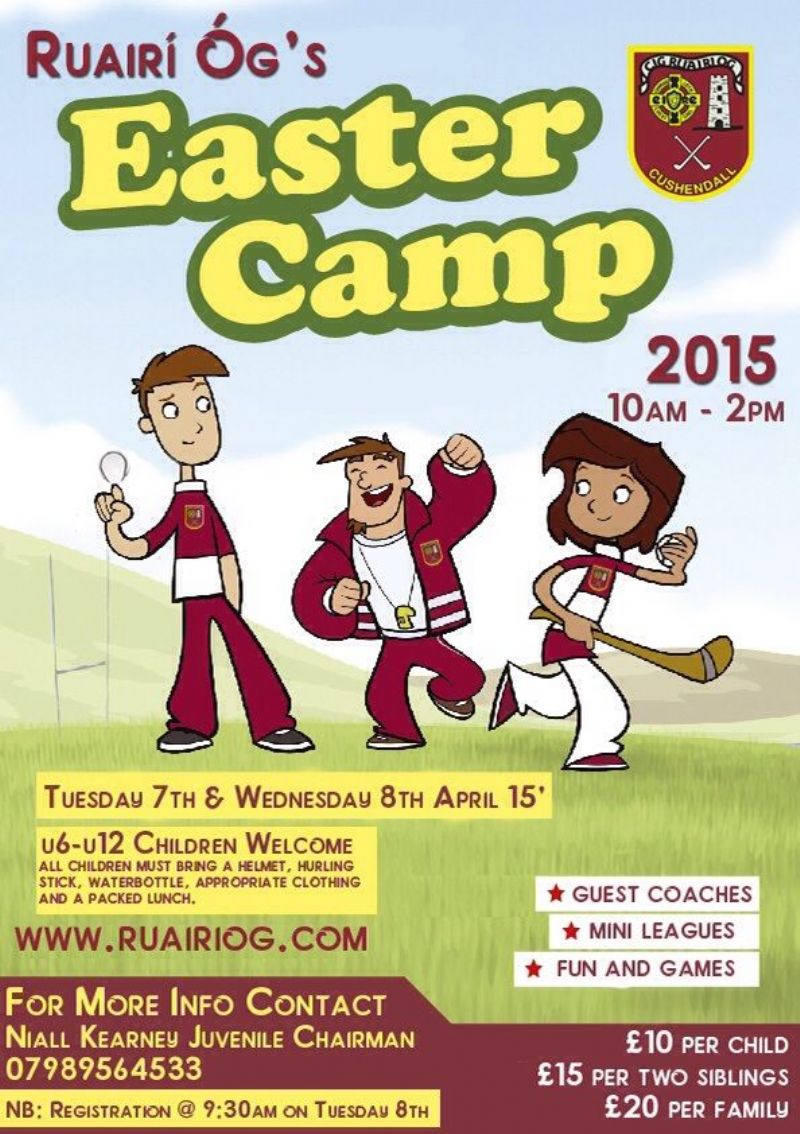 Ruairí Óg Easter Camp