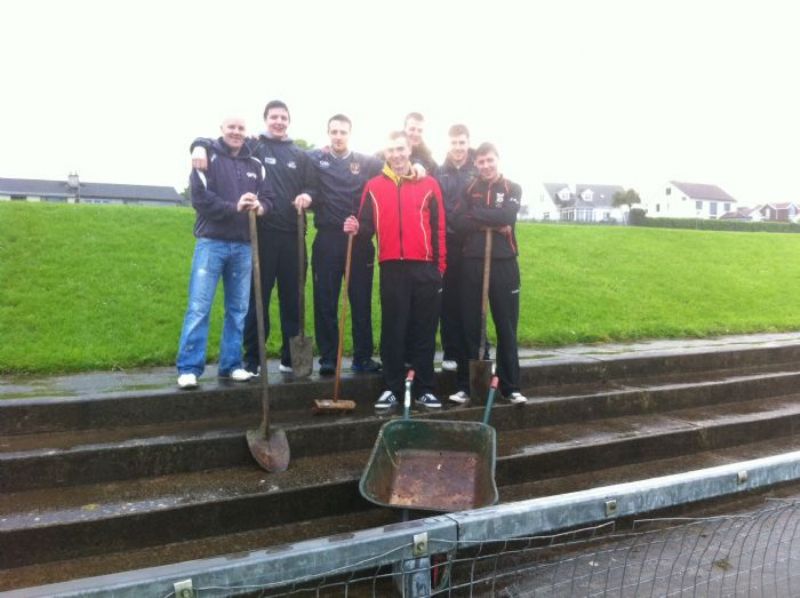 Senior Hurlers At Work!