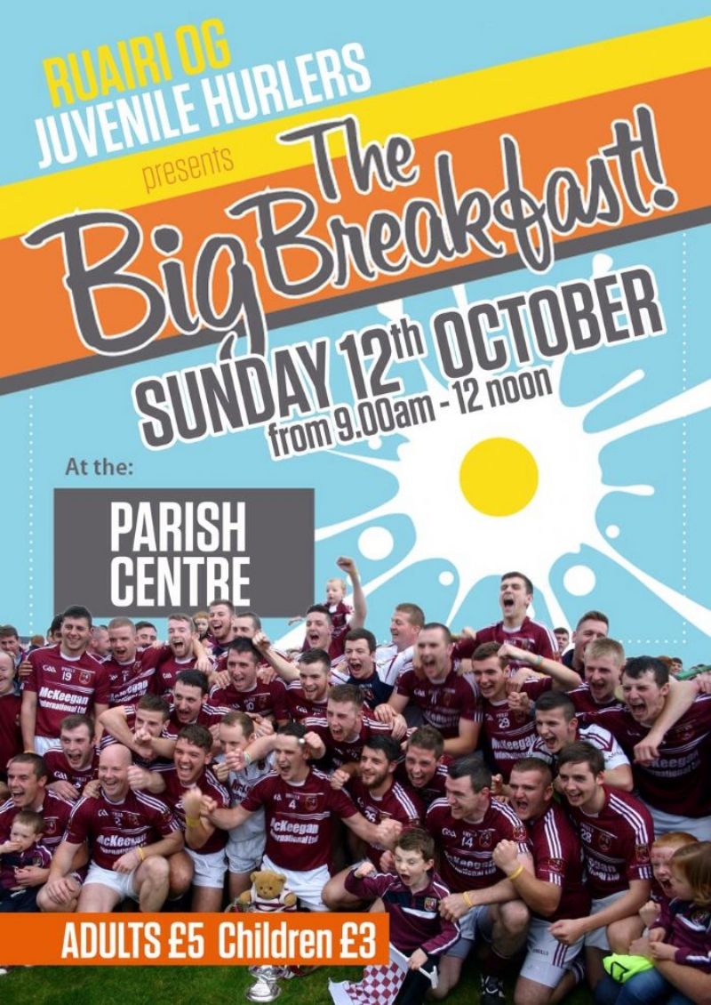 Big Brekkie Sun 12th