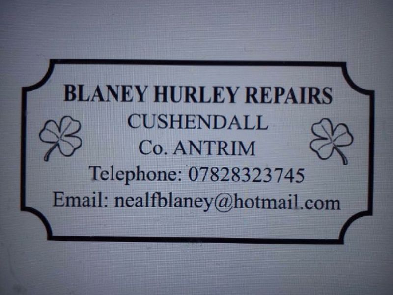 Neal Blaney - hurl repairs